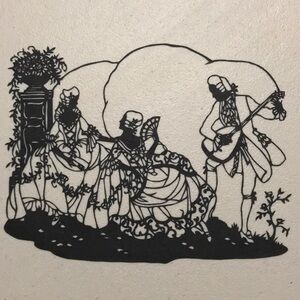 🔥ON SALE🔥Life 💖 Handmade PaperCut Silhouette Scherenschnitte 🔥Contemporary